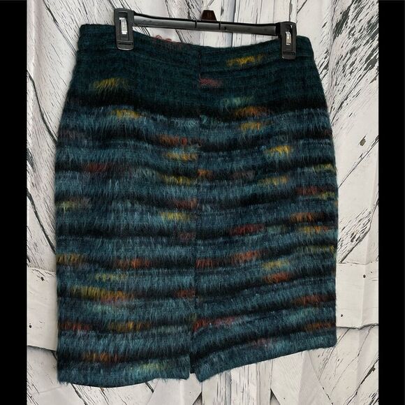 Anthropologie Maeve furry pencil skirt 12 - Picture 2 of 6